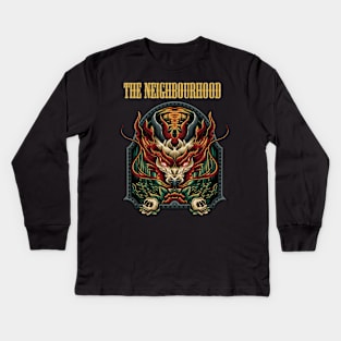 THE NEIGHBOURHOOD BAND Kids Long Sleeve T-Shirt